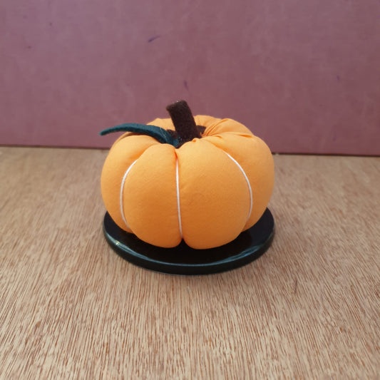 Miss Pretty London UK Limited Orange Tones Plump Fabric Pumpkin Decoration - PU9