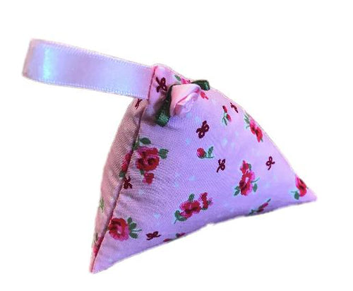 Pink Vintage Flower Print Lavender Bag freeshipping - The Hare and the Moon