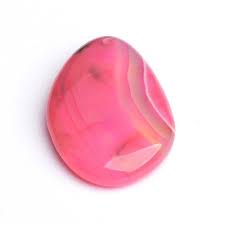 Pink Banded Agate - Stone of Yin and Yan freeshipping - The Hare and the Moon