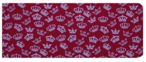 Red British Crowns Print Chequebook Wallet freeshipping - The Hare and the Moon