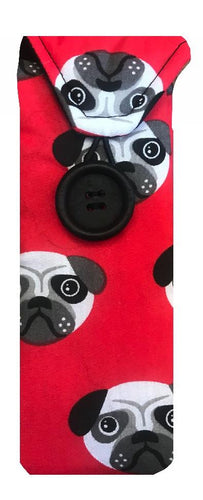 Red Pugs Print Glasses Case freeshipping - The Hare and the Moon