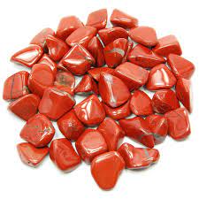 Red Jasper Tumble Stone - Stone of Strength and Courage - TS871 freeshipping - The Hare and the Moon