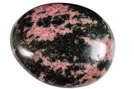 Rhodonite Pebble Stone - Stone of Love & Discovery - PS433 freeshipping - The Hare and the Moon