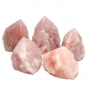 Rose Quartz Generator Point - Stone of Love and the Heart - GP2 freeshipping - The Hare and the Moon