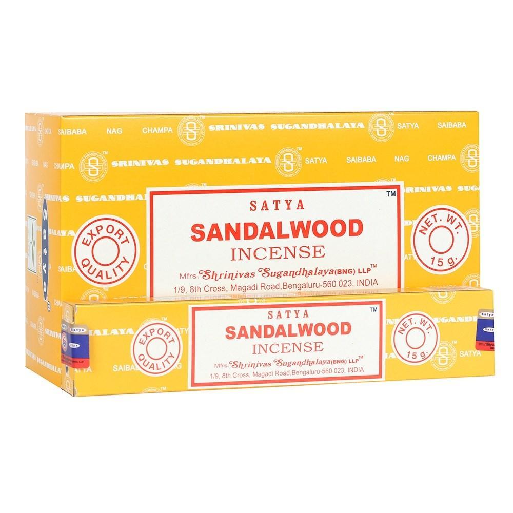 SANDALWOOD INCENSE STICKS BY SATYA freeshipping - The Hare and the Moon