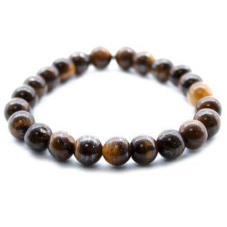 Tiger's Eye Power Bead Bracelet - The Hare and the Moon