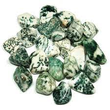 Tree Agate Tumble Stone - The Stone of Belonging - TS710 freeshipping - The Hare and the Moon