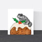 Wild Lines Cards Natterjack toad Christmas Greeting Card - WL16