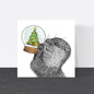 Wild Lines Cards Otter Christmas Greeting Card - WL3