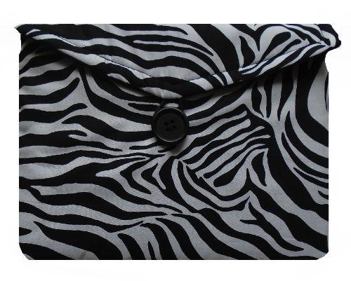 Zebra Print Tablet Bag freeshipping - The Hare and the Moon